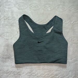 Nike Women's Dark Gray Racerback Sports Bra